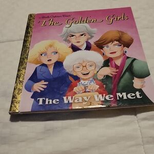 The Golden Girls The Way We Met Coffee Table Book - Pink and Gold